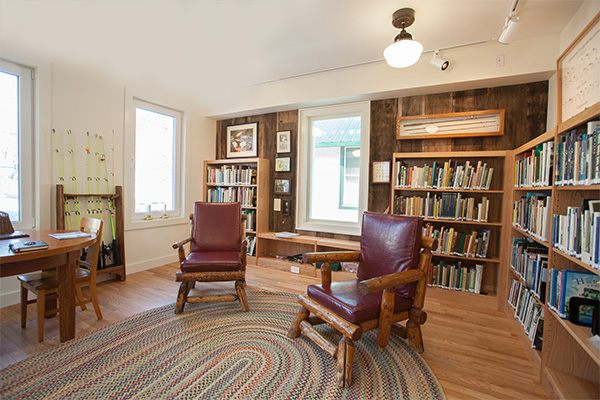 Anglers' Parlor at the Phoenicia Library